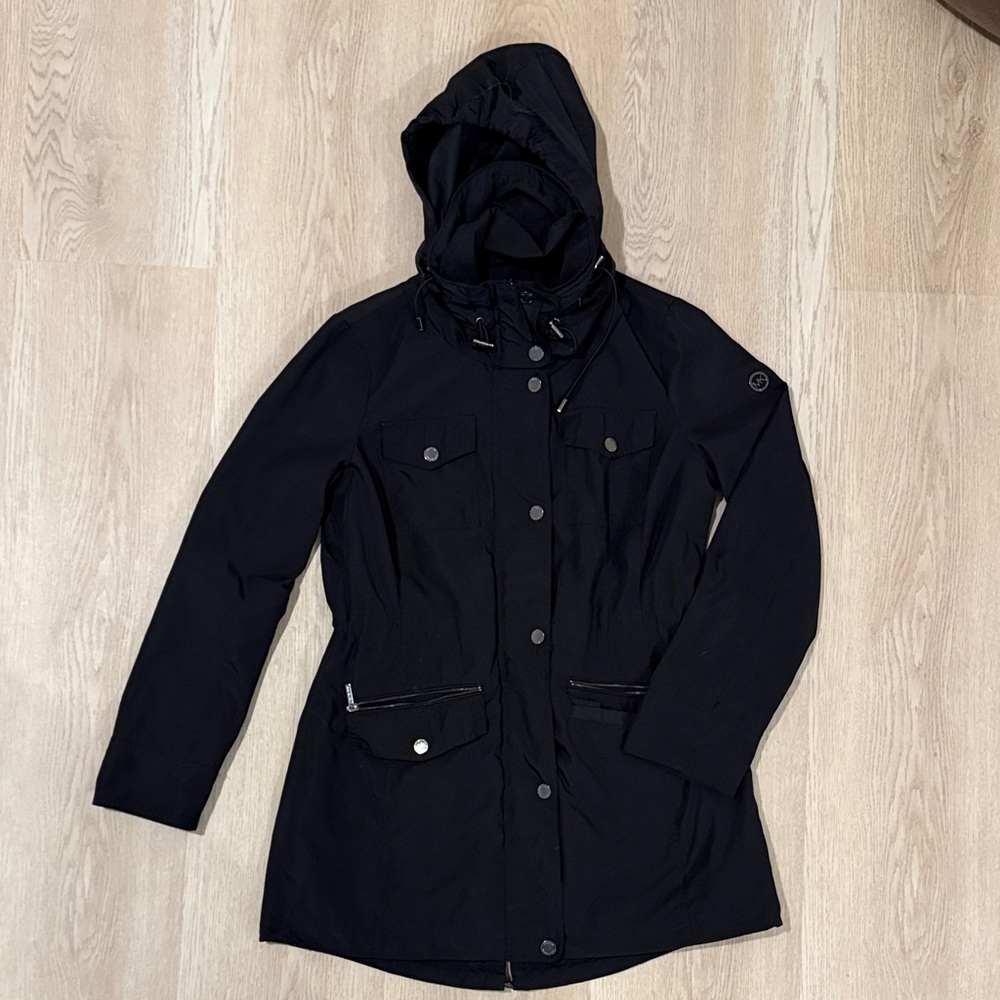 Michael Kors Black Utility Jacket
